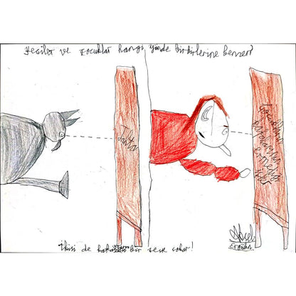 Aksel Ergülen 29x21cm Orijinal Karikatür BOD00582