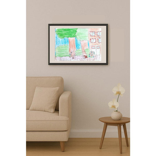 Unknown 29x21cm Orijinal Karikatür BOD00584