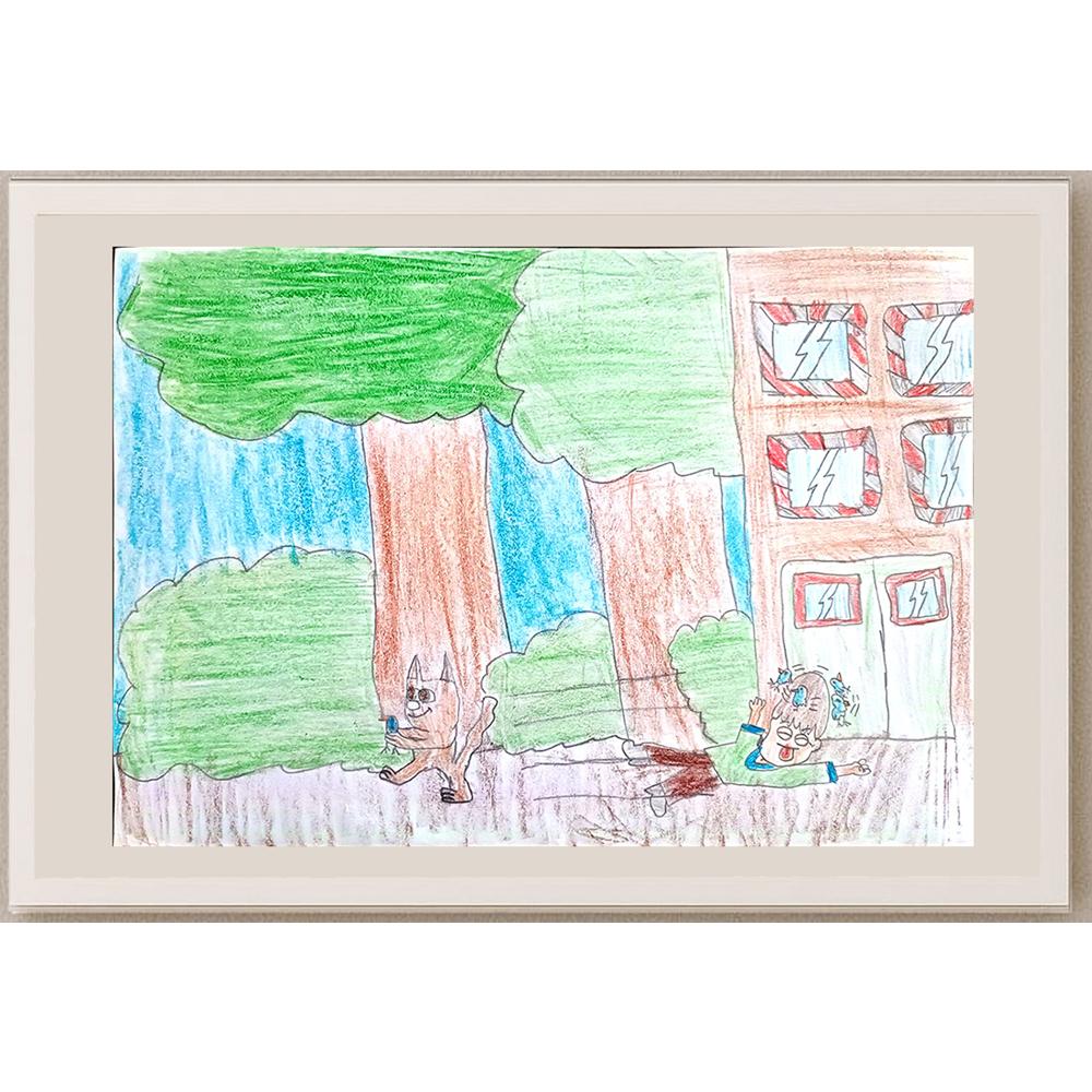 Unknown 29x21cm Orijinal Karikatür BOD00584