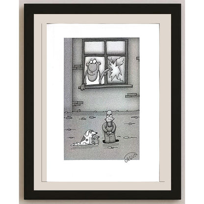 Muğdat Orgun 29x21cm Orijinal Karikatür BOD00586