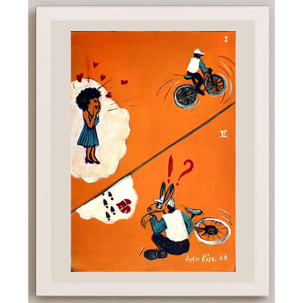 Ayten Köse 35X25cm Orijinal Karikatür BOD00591