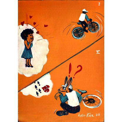 Ayten Köse 35X25cm Orijinal Karikatür BOD00591