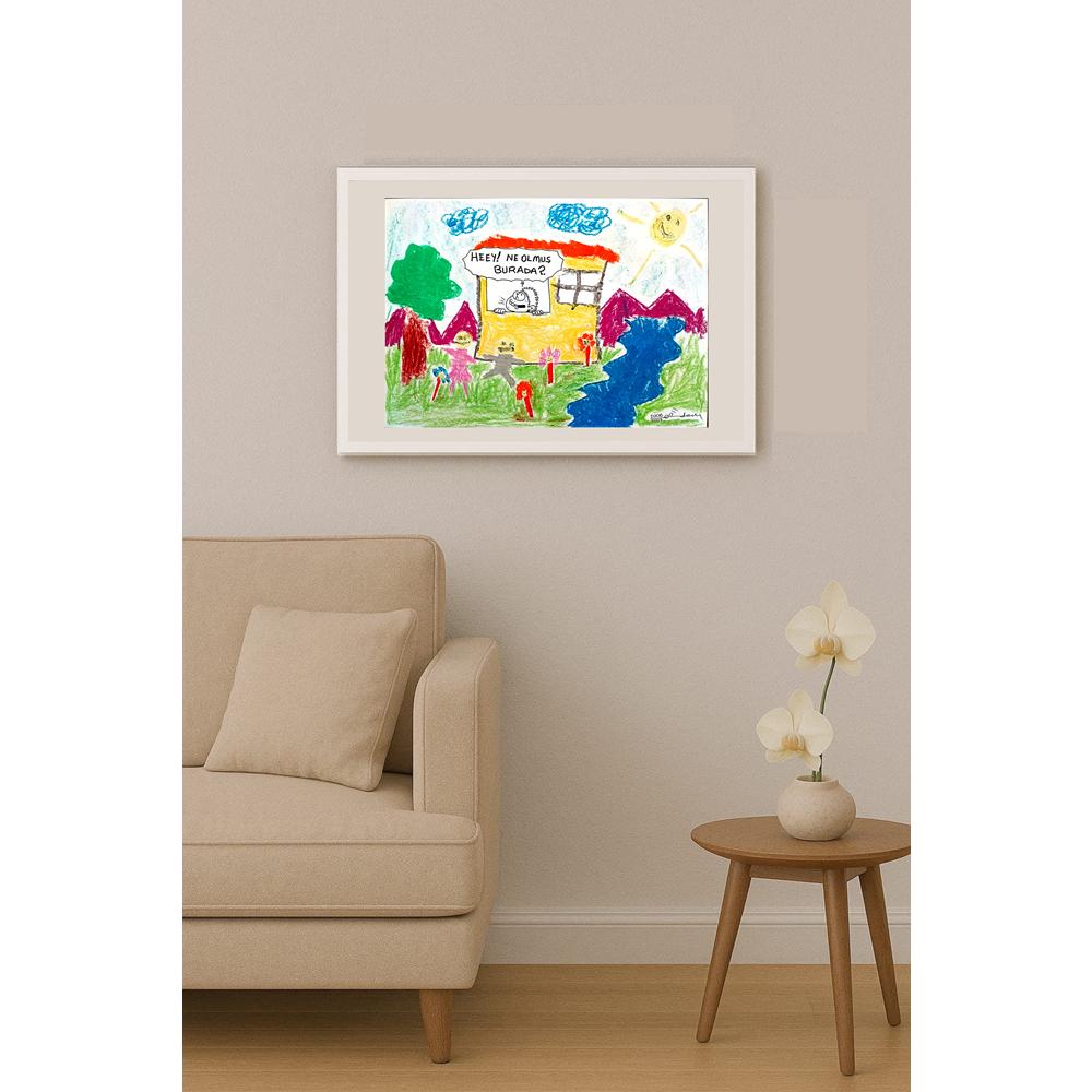 Erdem Toker 29x21cm Orijinal Karikatür BOD00593