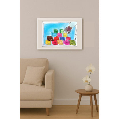 Batur Özkan 29x21cm Orijinal Karikatür BOD00594