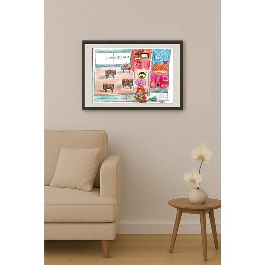 Nupel Tepe 29x21cm Orijinal Karikatür BOD00595