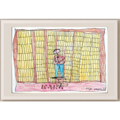 Özge Yongacı 29x21cm Orijinal Karikatür BOD00596