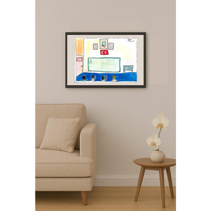 Berfin Tolmaç 29x21cm Orijinal Karikatür BOD00597