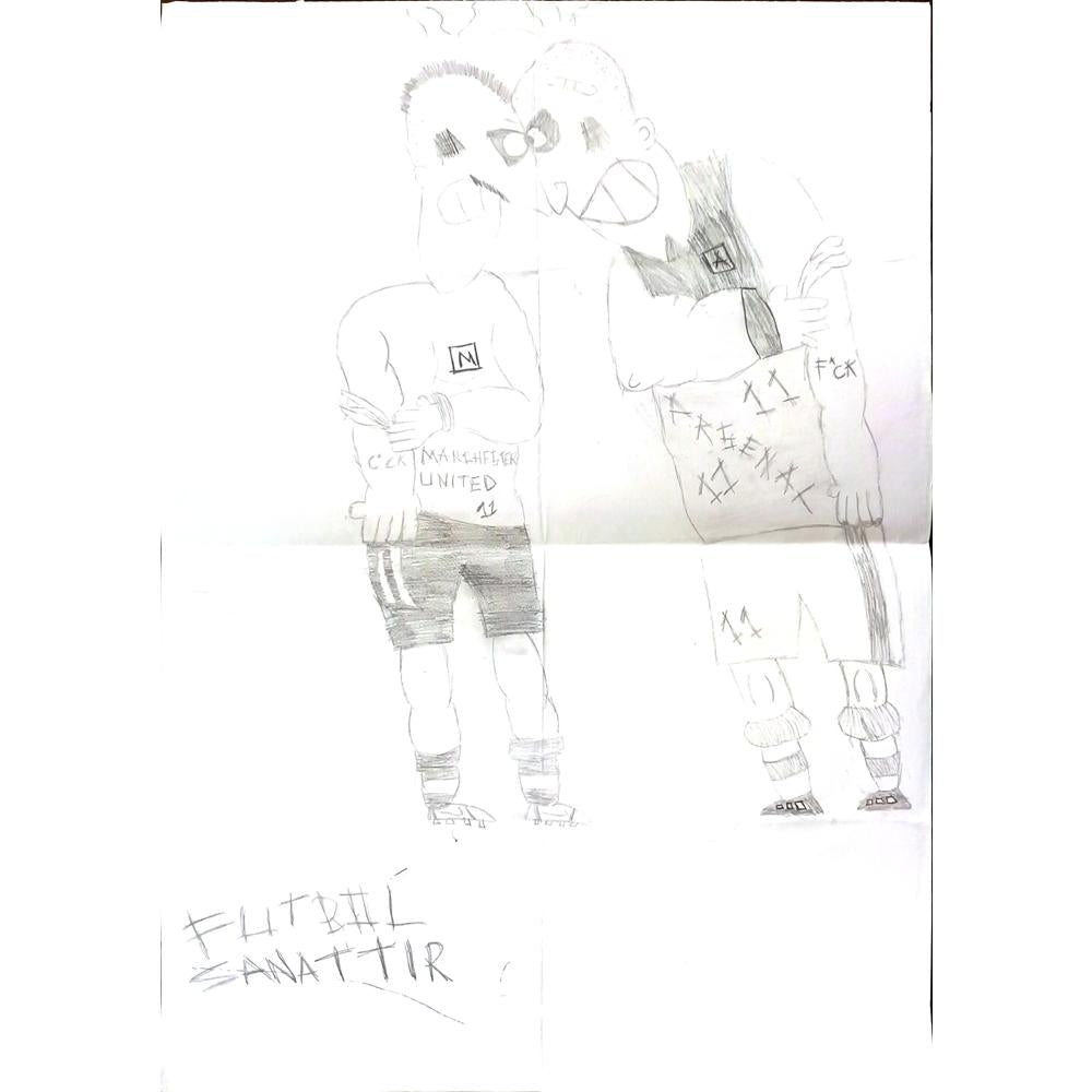 Alperen Topaktaş 48x35cm Orijinal Karikatür BOD00599