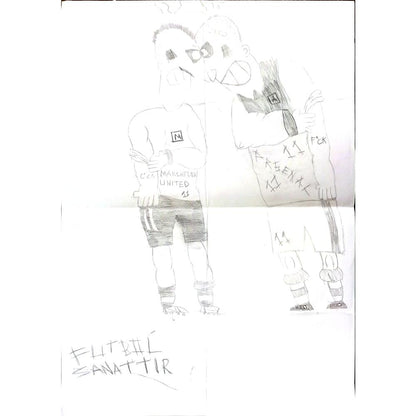 Alperen Topaktaş 48x35cm Orijinal Karikatür BOD00599