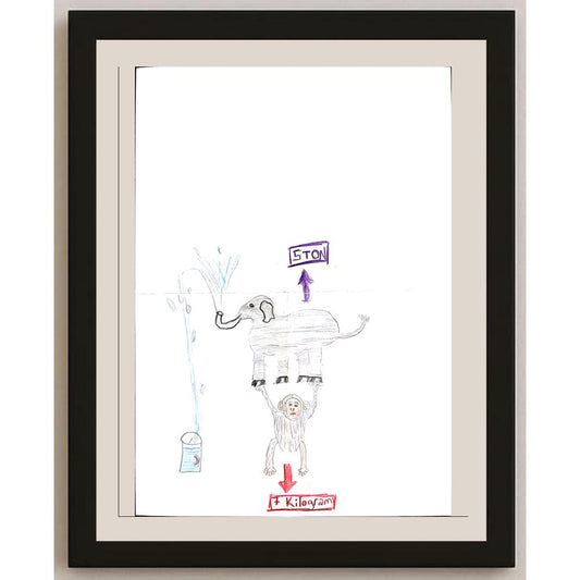 Miray Köksal 29x21cm Orijinal Karikatür BOD00600