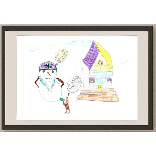 Miray Köksal 29x21cm Orijinal Karikatür BOD00601