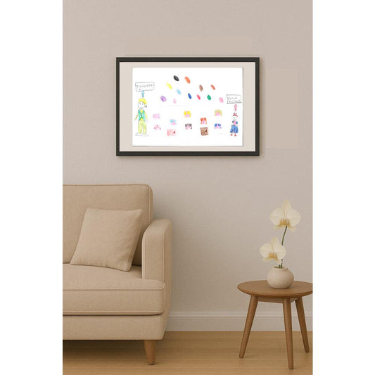 Miray Köksal 29x21cm Orijinal Karikatür BOD00602