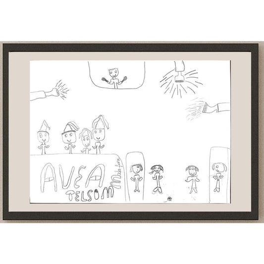 Ecem Karaduman 29x21cm Orijinal Karikatür BOD00619