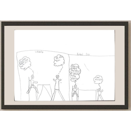 Tayfun Yanar 29x21cm Orijinal Karikatür BOD00626