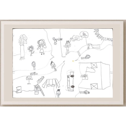 Meryem Beker 29x21cm Orijinal Karikatür BOD00627