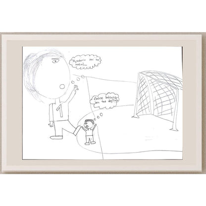 Eşref Zahid Uçuk 29x21cm Orijinal Karikatür BOD00632