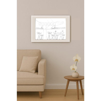 Ali Özütemiz 29x21cm Orijinal Karikatür BOD00634