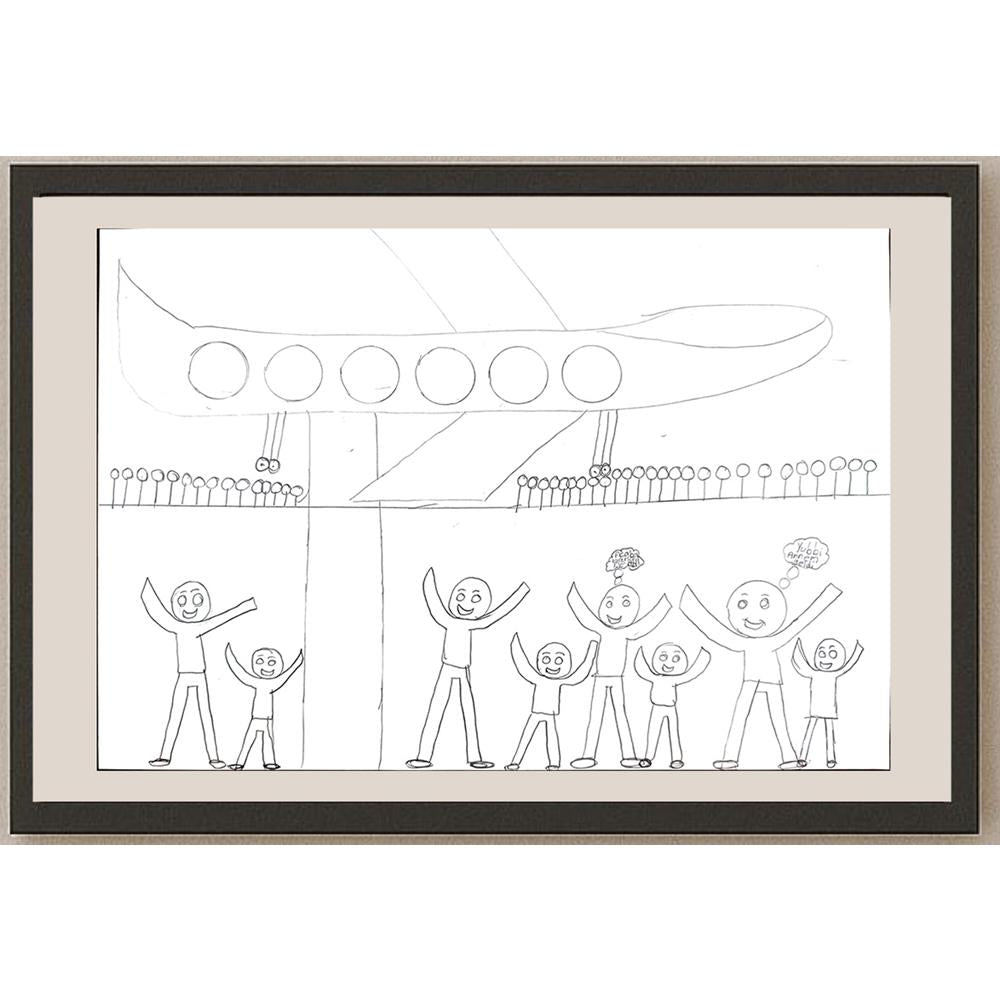 Ali Özütemiz 29x21cm Orijinal Karikatür BOD00634