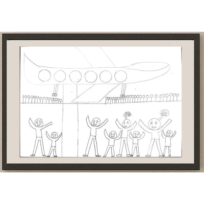 Ali Özütemiz 29x21cm Orijinal Karikatür BOD00634