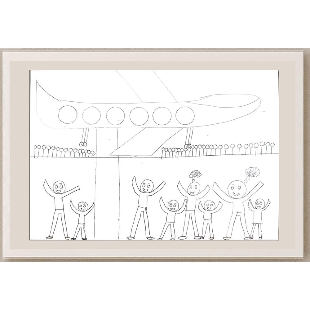 Ali Özütemiz 29x21cm Orijinal Karikatür BOD00634