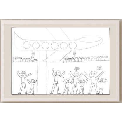 Ali Özütemiz 29x21cm Orijinal Karikatür BOD00634