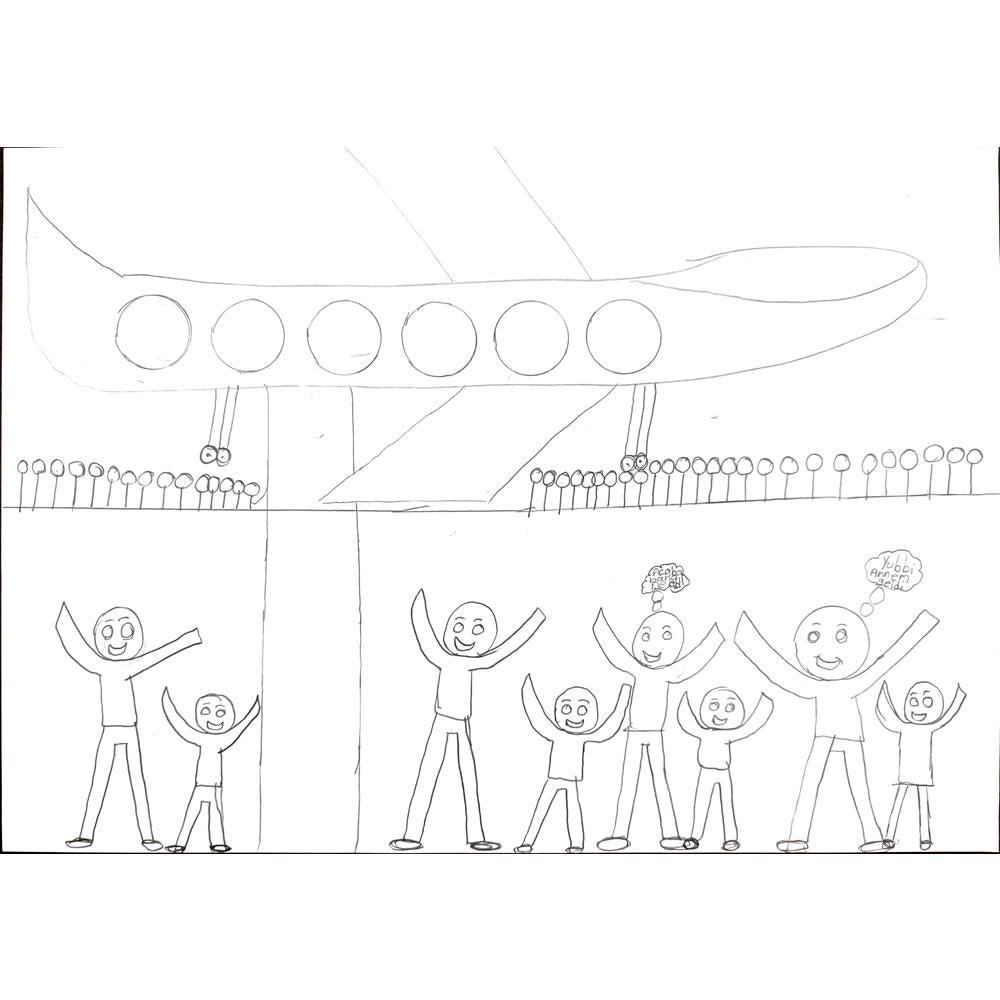 Ali Özütemiz 29x21cm Orijinal Karikatür BOD00634