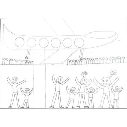 Ali Özütemiz 29x21cm Orijinal Karikatür BOD00634