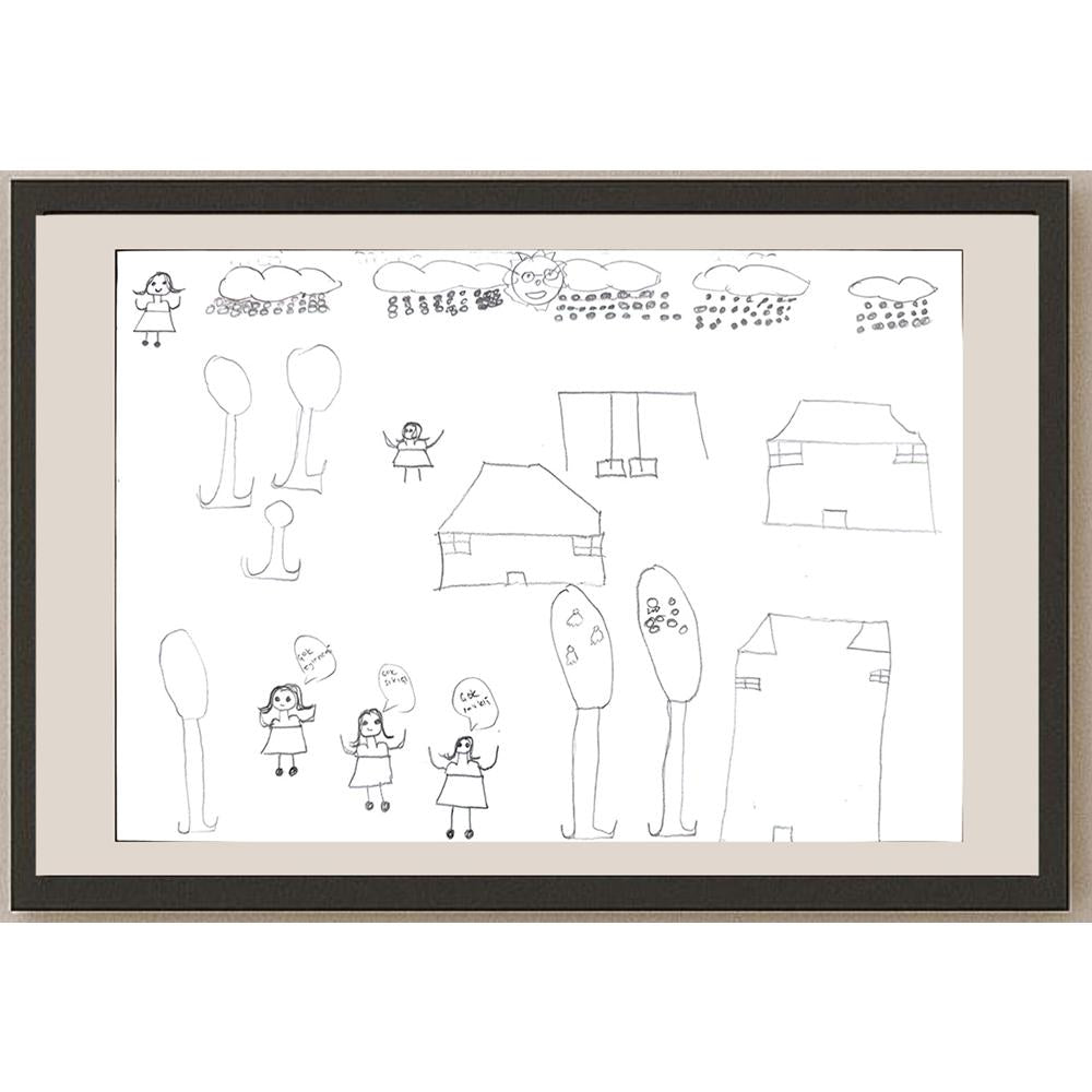 İrem Özcan 29x21cm Orijinal Karikatür BOD00637