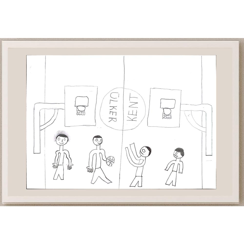 Fatih Özbay 29x21cm Orijinal Karikatür BOD00647