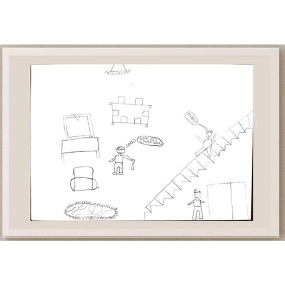 Hatice Yurt 29x21cm Orijinal Karikatür BOD00649