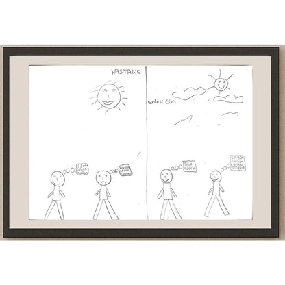 Berkay Güneş 29x21cm Orijinal Karikatür BOD00650