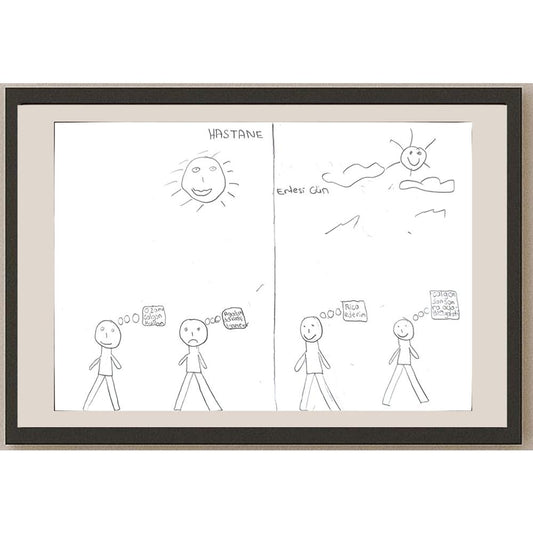 Berkay Güneş 29x21cm Orijinal Karikatür BOD00650