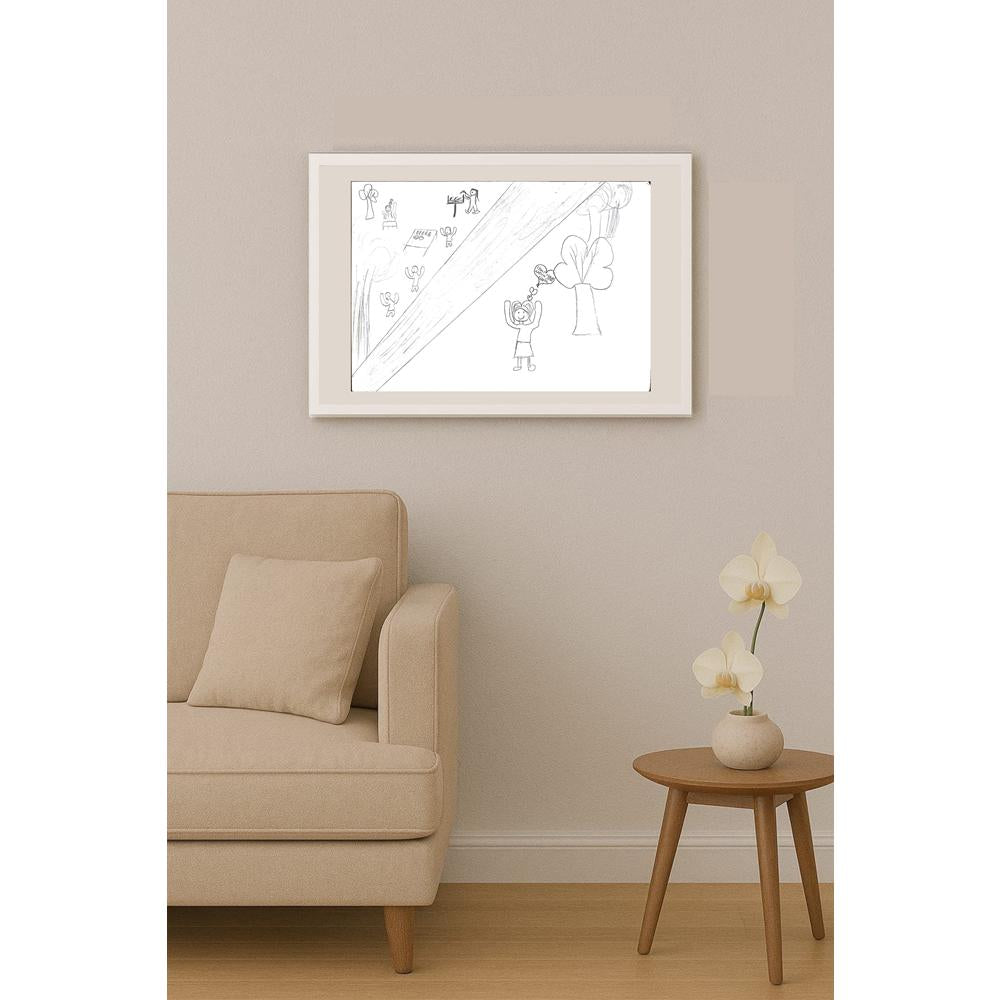 Arif Şimşek 29x21cm Orijinal Karikatür BOD00651