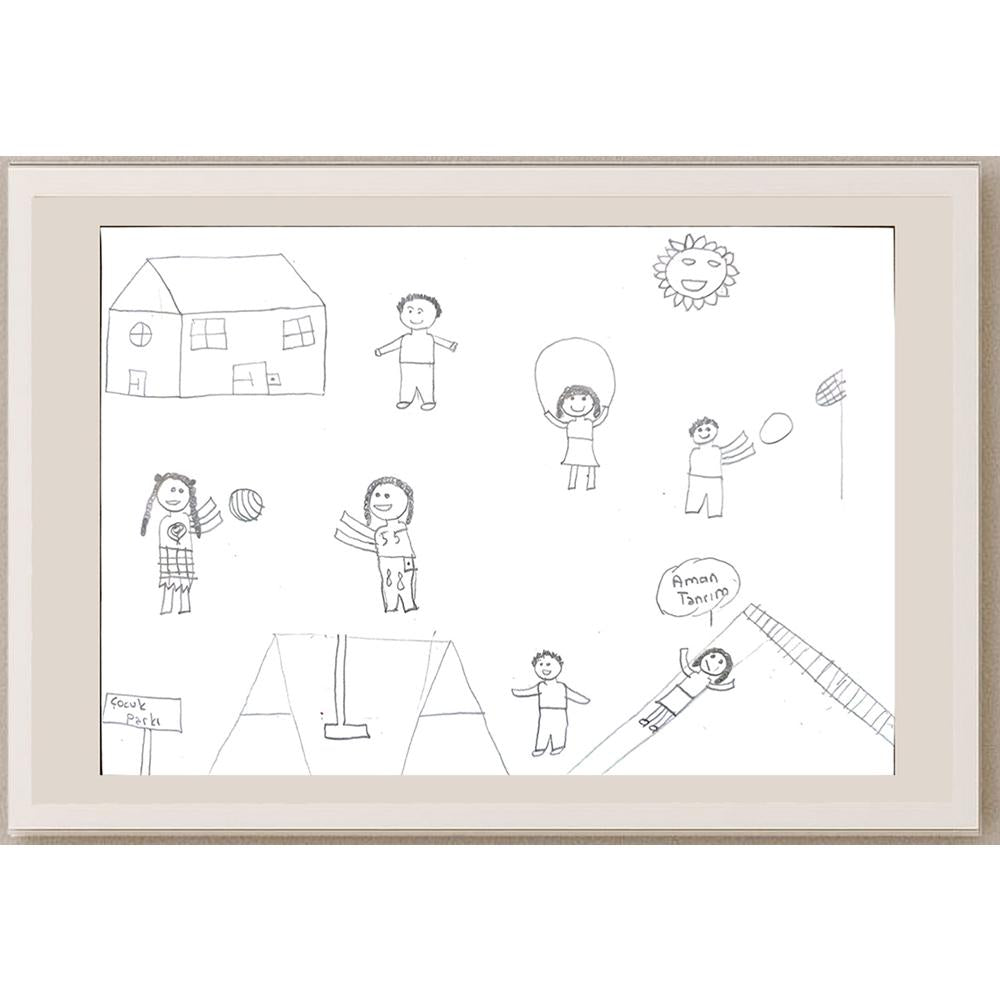Sude Öztürk 29x21cm Orijinal Karikatür BOD00653