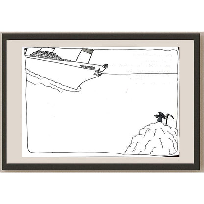 Ali Kerem Atalay 29x21cm Orijinal Karikatür BOD00662