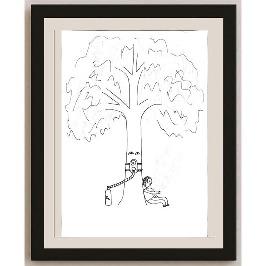 Zeynep Nur Akaç 29x21cm Orijinal Karikatür BOD00664