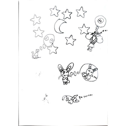 Büşra Ecem Çelik 29x21cm Orijinal Karikatür BOD00666