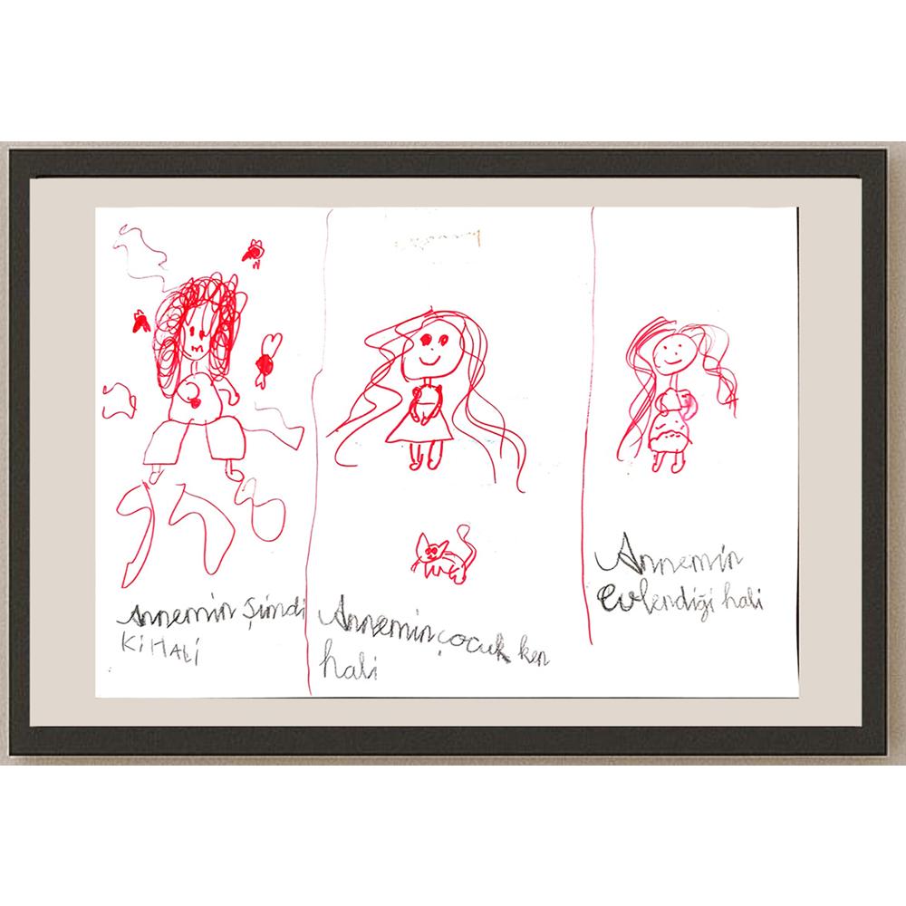 Büşra Ecem Çelik 29x21cm Orijinal Karikatür BOD00671