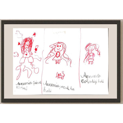 Büşra Ecem Çelik 29x21cm Orijinal Karikatür BOD00671