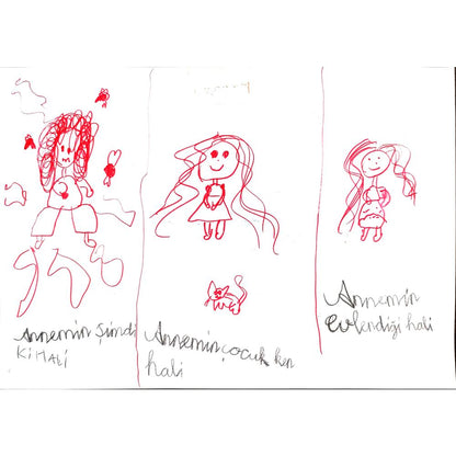 Büşra Ecem Çelik 29x21cm Orijinal Karikatür BOD00671