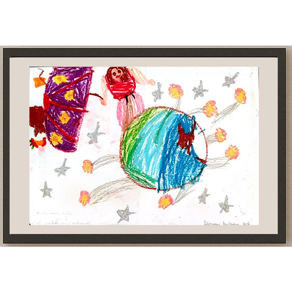 Büşra Ecem Çelik 29x21cm Orijinal Karikatür BOD00672
