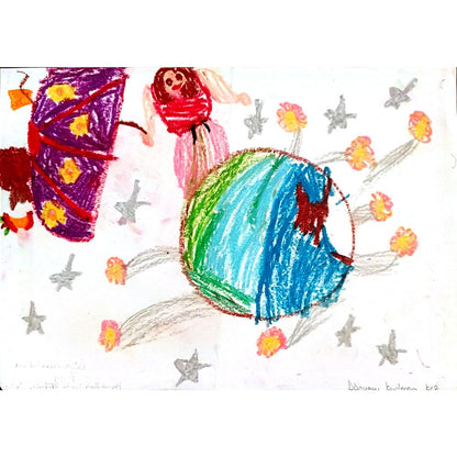 Büşra Ecem Çelik 29x21cm Orijinal Karikatür BOD00672