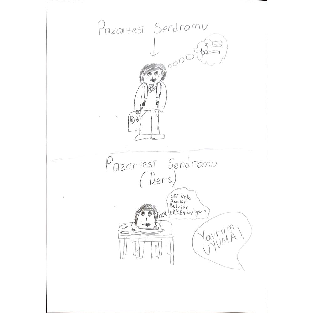 Cem Eteke 29x21cm Orijinal Karikatür BOD00690