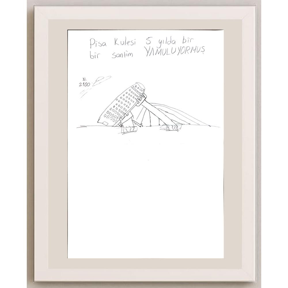 Cem Eteke 29x21cm Orijinal Karikatür BOD00692
