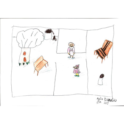 Aylin Dayıoğlu 29x21cm Orijinal Karikatür BOD00693
