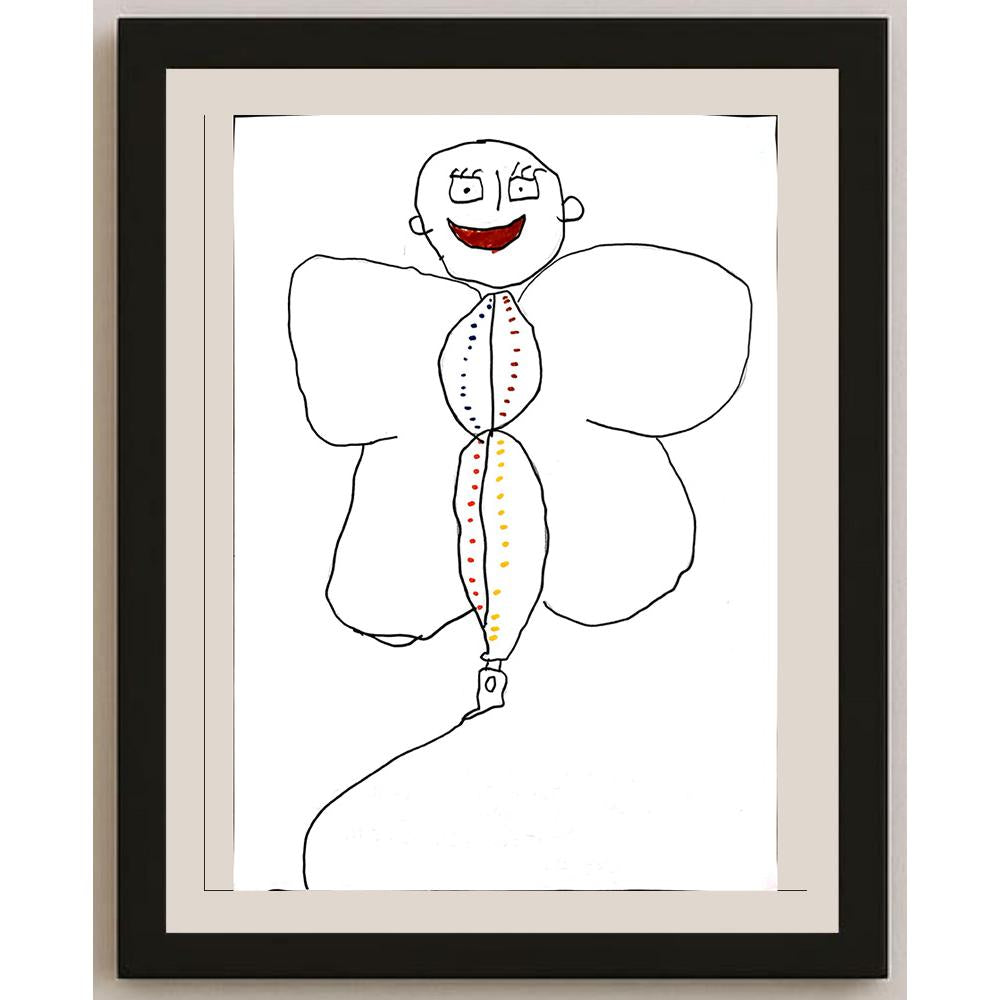 Meryem Kaymaz 43x30cm Orijinal Karikatür BOD00699