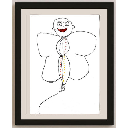 Meryem Kaymaz 43x30cm Orijinal Karikatür BOD00699