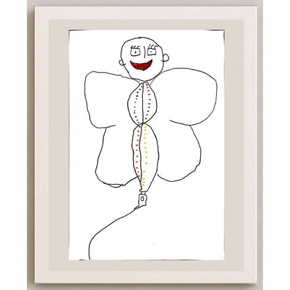 Meryem Kaymaz 43x30cm Orijinal Karikatür BOD00699