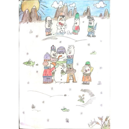 Kaan Çoban 29x21cm Orijinal Karikatür BOD00704