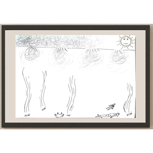 Uğur Kocabıyık 29x21cm Orijinal Karikatür BOD00709